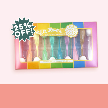 Waffle Flower Crafts Blending Brush 10-Piece Set (25% OFF!)