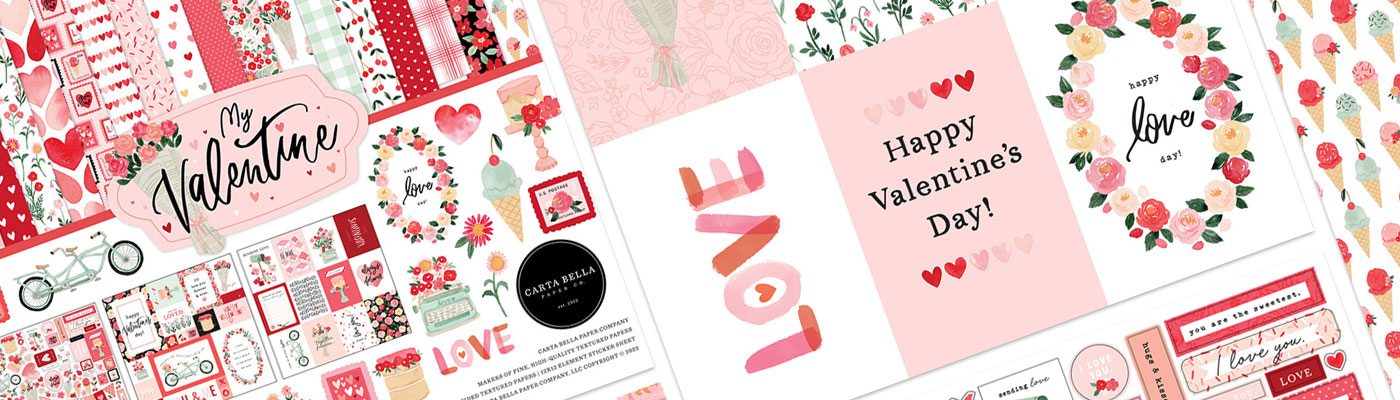 Carta Bella Paper | My Valentine