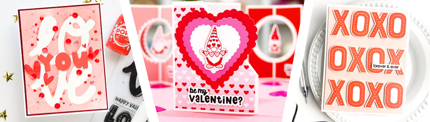 Scrapbook.com Valentine Stamps, Dies, Inks, More!