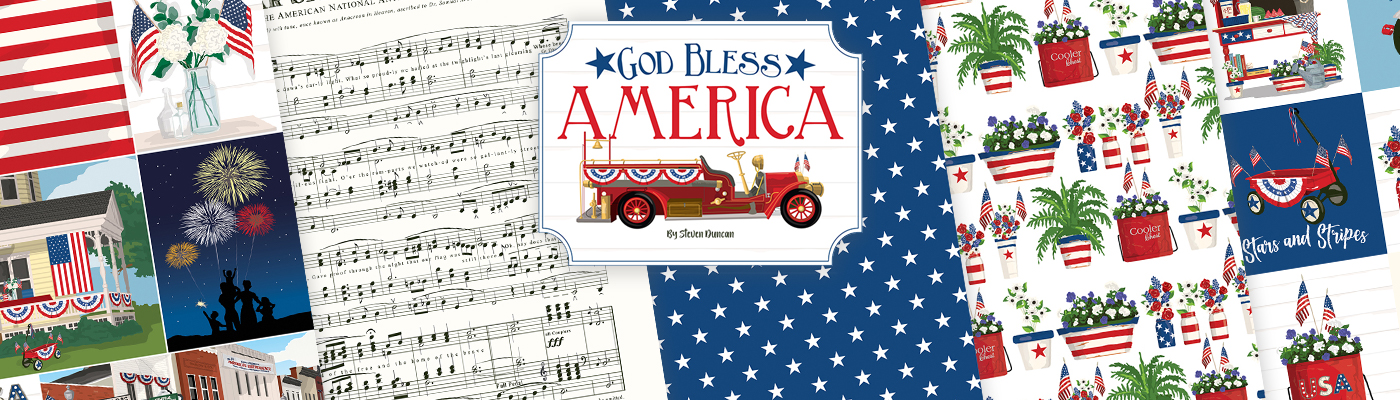 Carta Bella Paper | God Bless America Collection